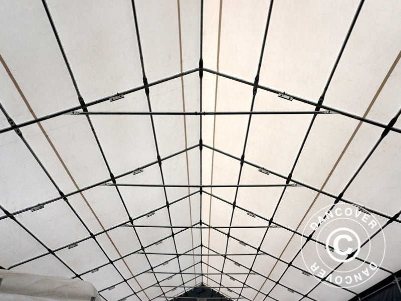 Tälthall Titanium 8x9x3x5m, Vit/Grå