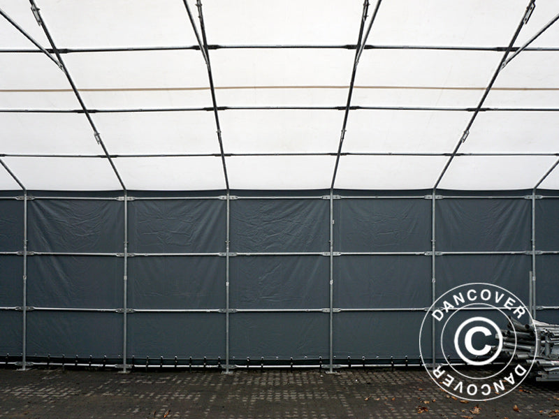 Tälthall Titanium 8x9x3x5m, Vit/Grå