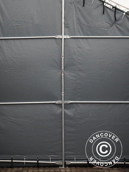 Tälthall Titanium 8x16,2x3x5m, Vit/Grå