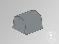 Takskydd för förvaringstält PRO 2,4x2,4m PE, Grå