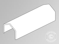 Taköverdrag för lagertält PRO XL 4x12x3,5m PVC, Vit