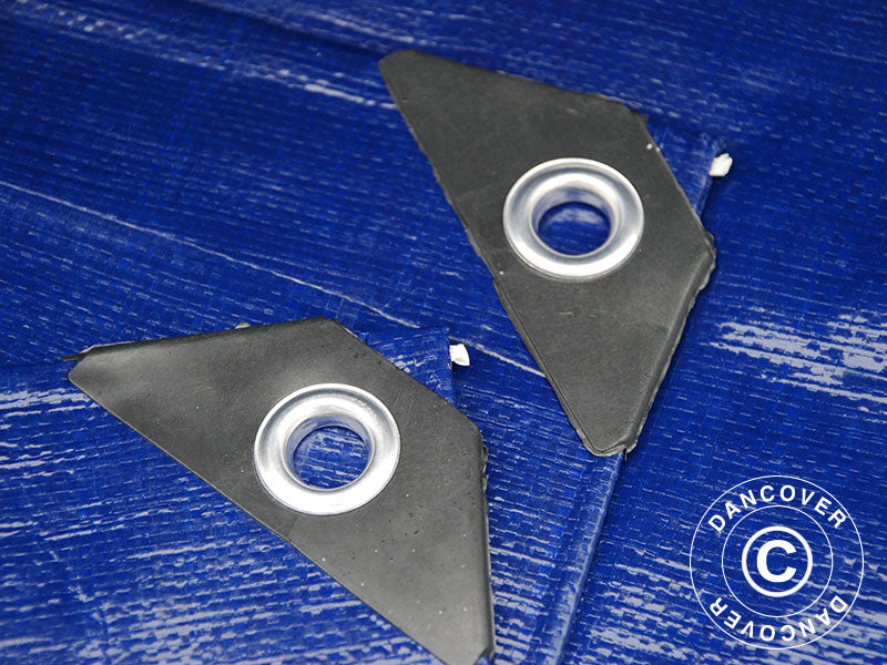 Presenning 6x8m, PE 250 g/m² Blå