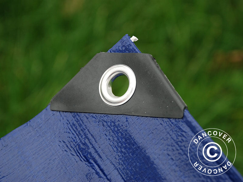 Presenning 6x8m, PE 250 g/m² Blå