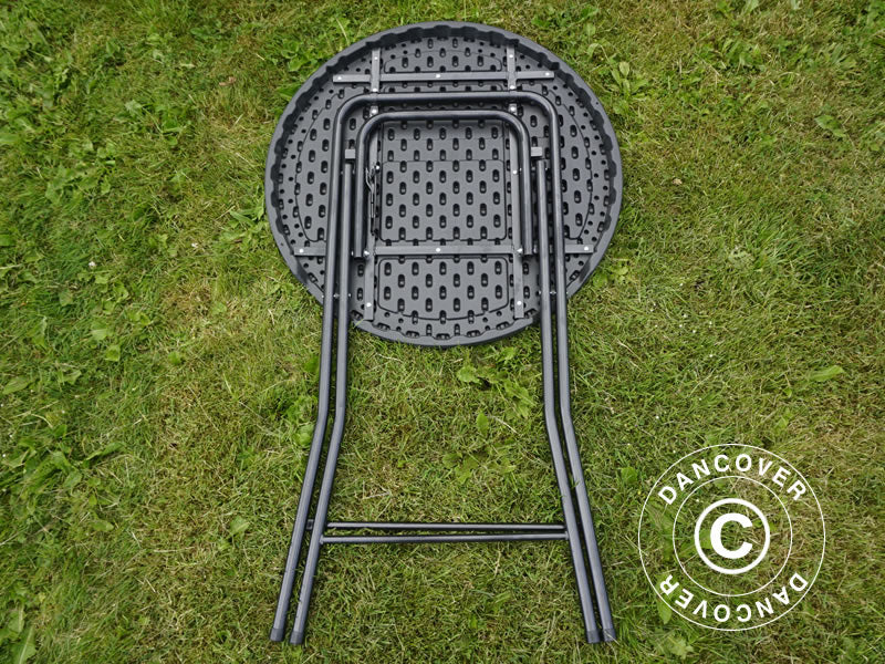 Runt Barbord PRO Ø80x110cm, Svart