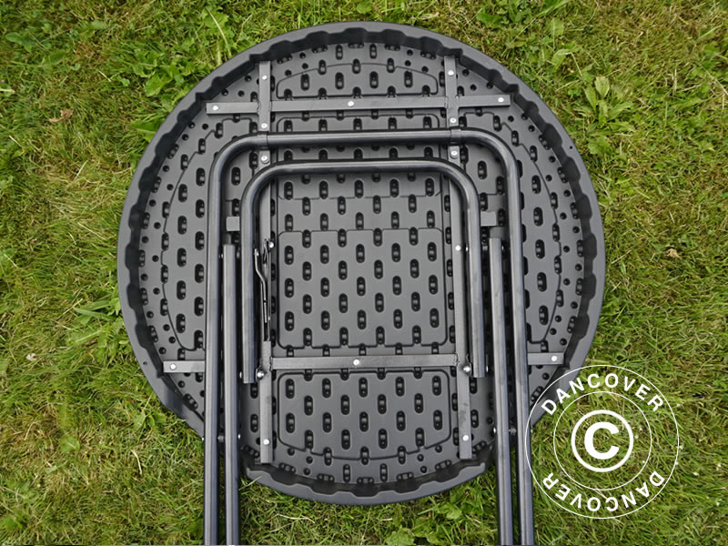 Runt Barbord PRO Ø80x110cm, Svart