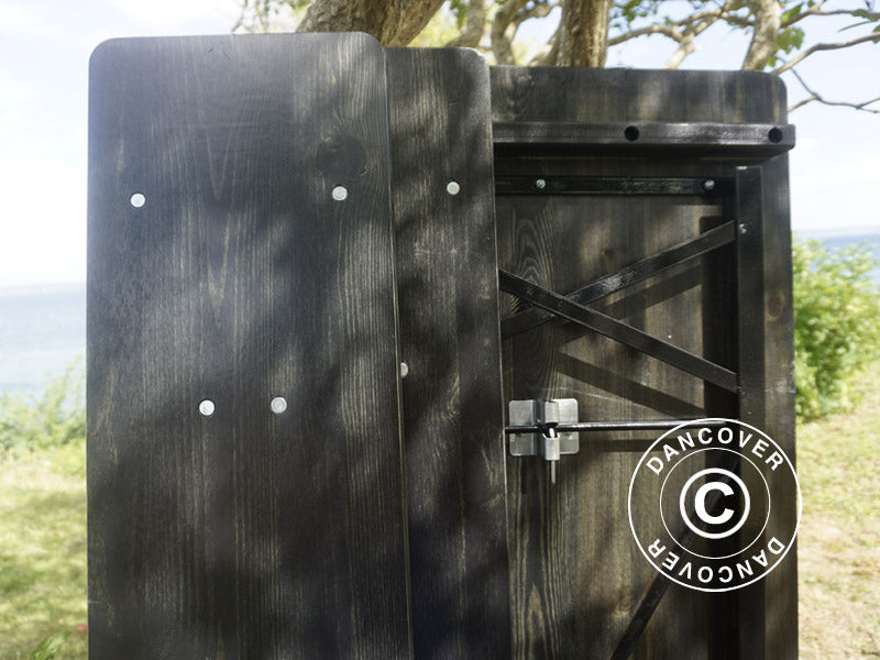 Bord och bänkset PRO 200x60x78cm, Svart