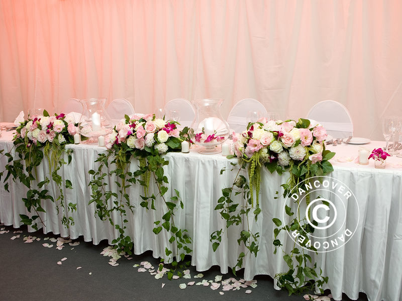 Duk 244x76x74cm, Vit