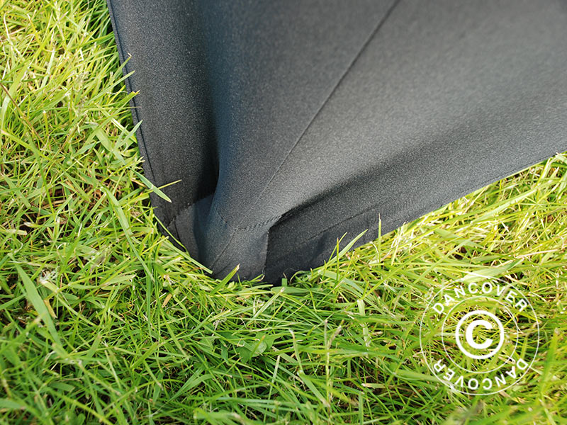 Bordsöverdrag med stretch 183x75x74cm, Svart