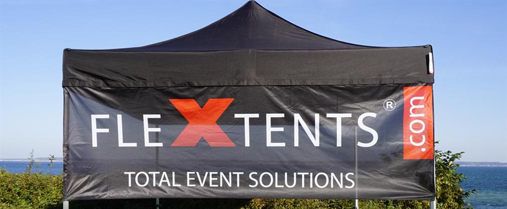 FleXtents© snabbtältsbanderoll