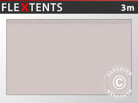 Standard sidovägg för FleXtents, 3m, Latte
