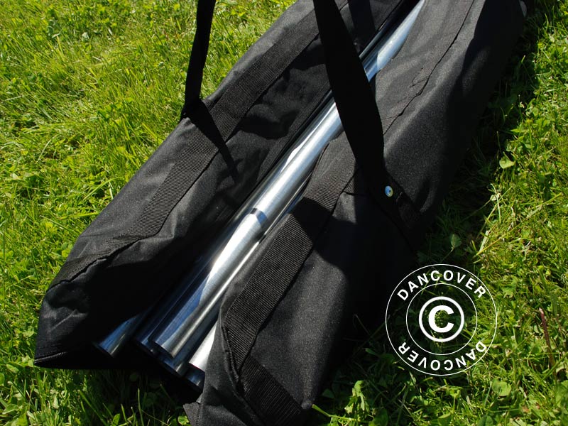 Väska för ramar, 200x20x30cm, 4 handtag, Svart