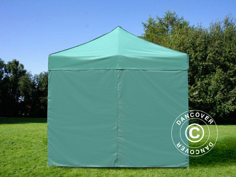Sidovägg kit för Snabbtält FleXtents 3x6m, Grön