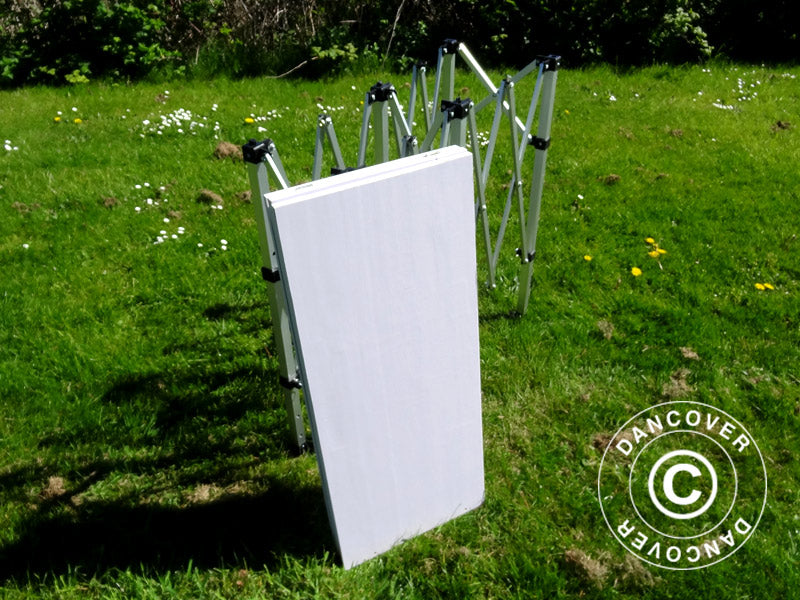 FleXtents PRO fällbord, 2m, Vit