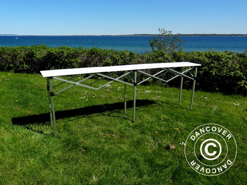 FleXtents PRO fällbord, 2m, Vit