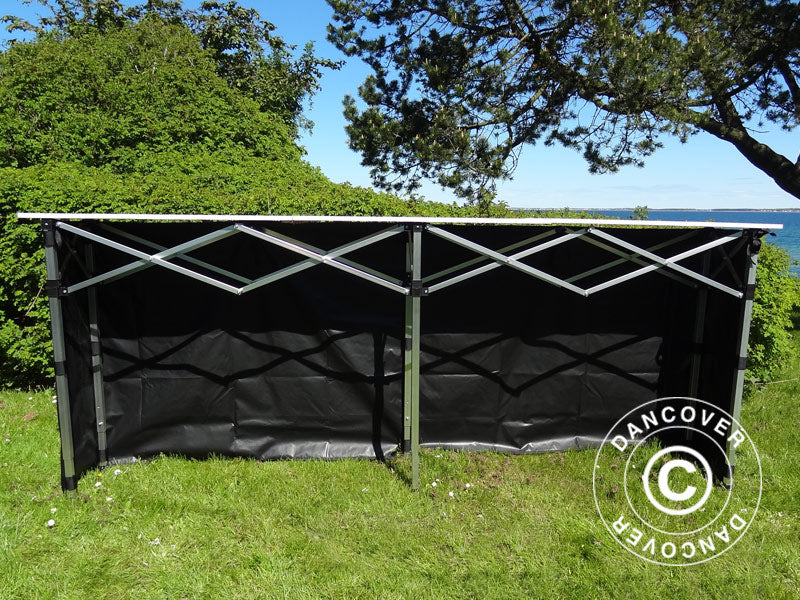 Sidopanel för FleXtents PRO disk, 3m, Svart