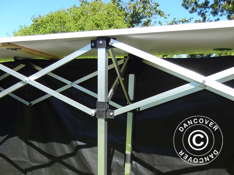 Sidopanel för FleXtents PRO disk, 3m, Svart