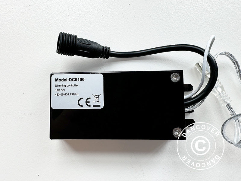 LED-ljuslist för San Pablo pergola 3x4m, 4 st, Varmvit