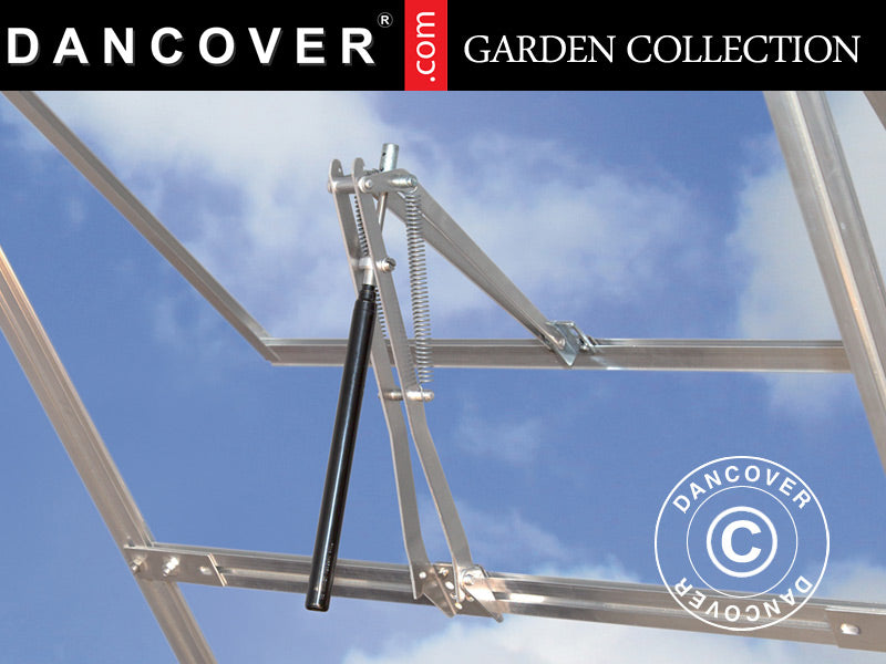 Automatisk fönsteröppnare för växthus, UNIVENT, Silver