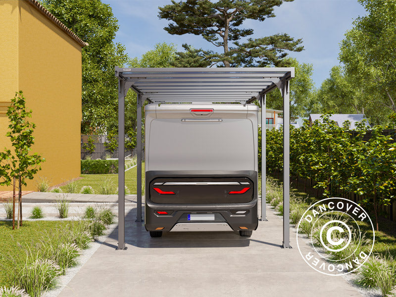 Carport XL, Hegoa 20, 3,17x7,19x3,17m, Antracit
