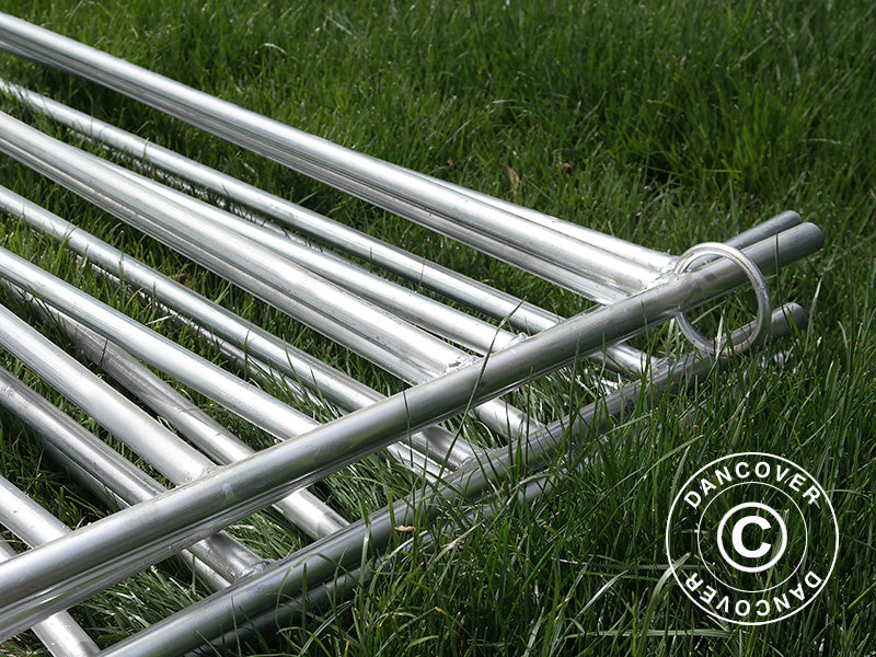 Djurinhägnad, 1,5x1,22m, 4 st, Silver