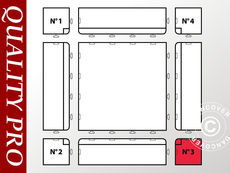 Golvhörn nr. 3, Antracit