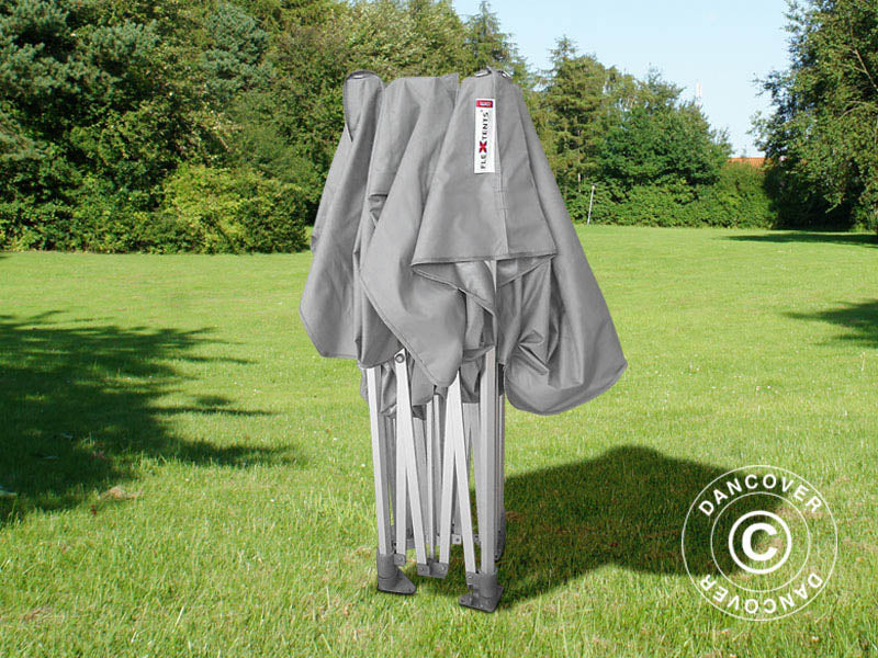 Snabbtält FleXtents PRO 3x3m Grå