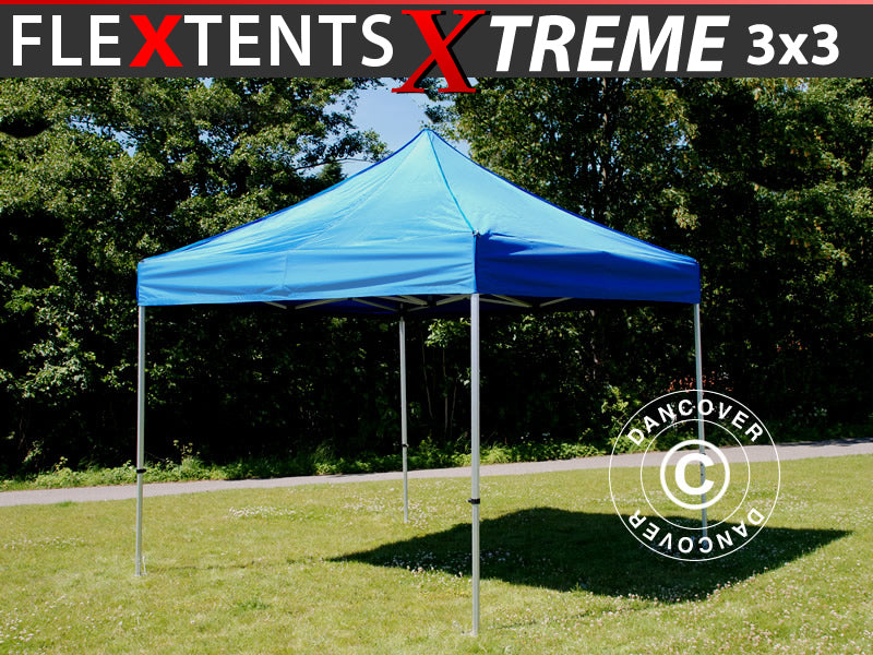 Snabbtält FleXtents Xtreme 50 3x3m Blå