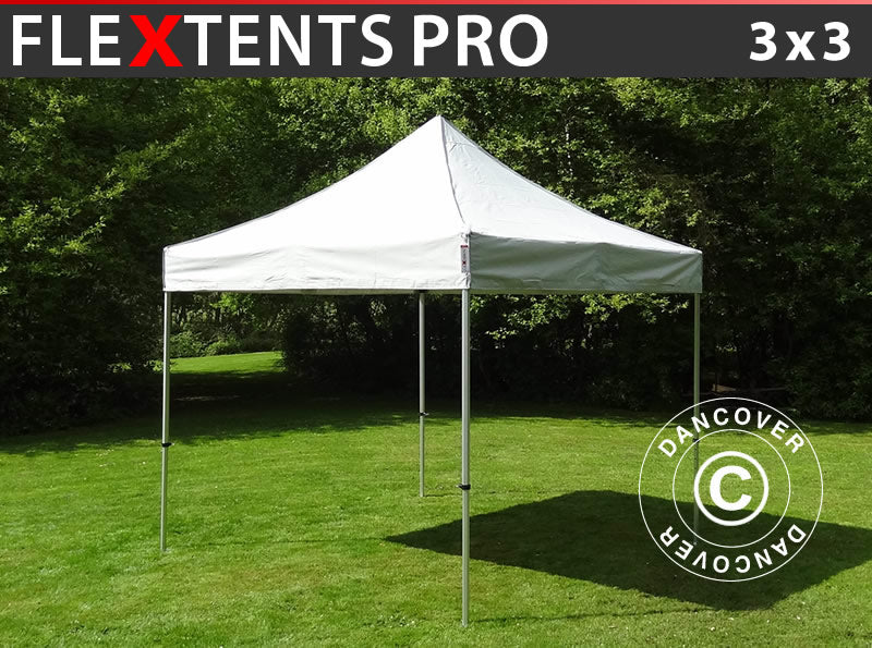 Snabbtält FleXtents PRO 3x3m Silver