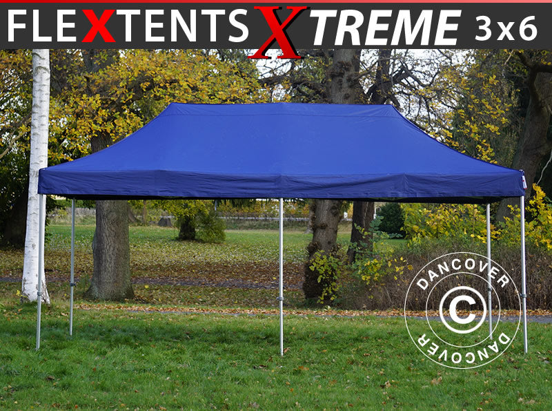 Snabbtält FleXtents Xtreme 50 3x6m Mörkblå