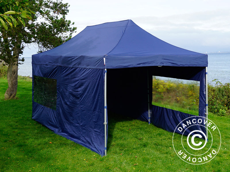 Snabbtält FleXtents Xtreme 50 3x6m Mörkblå, inkl. 6 sidor