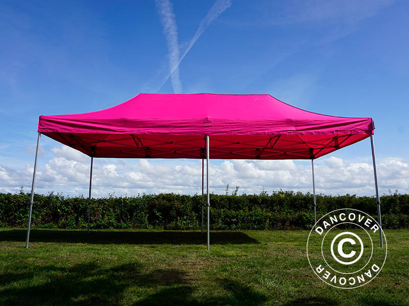 Snabbtält FleXtents PRO 3x6m Rosa