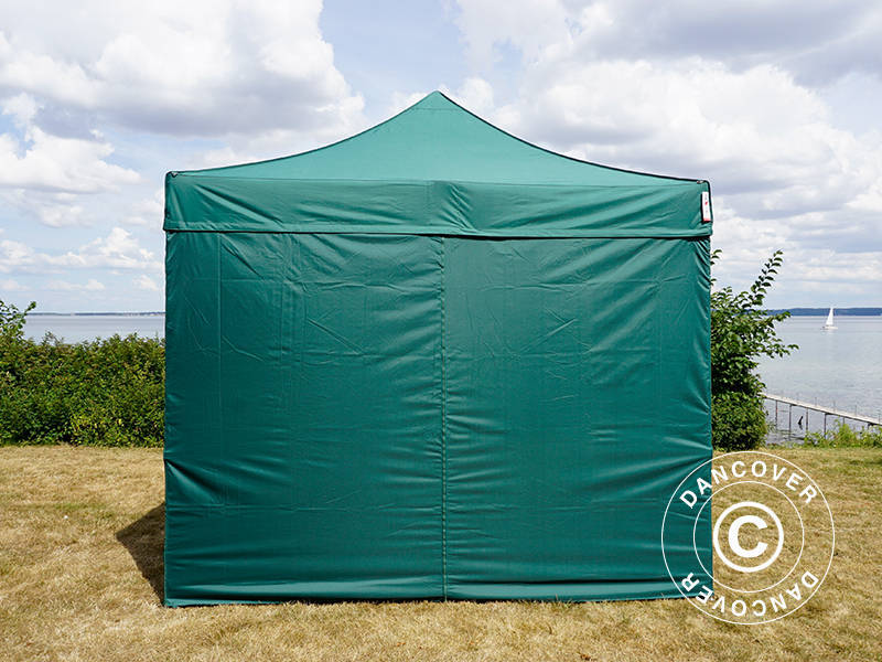 Snabbtält FleXtents Xtreme 60 3x3m Grön, inkl. 4 sidor