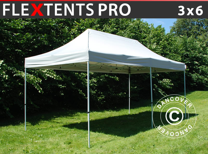 Snabbtält FleXtents PRO 3x6m Silver