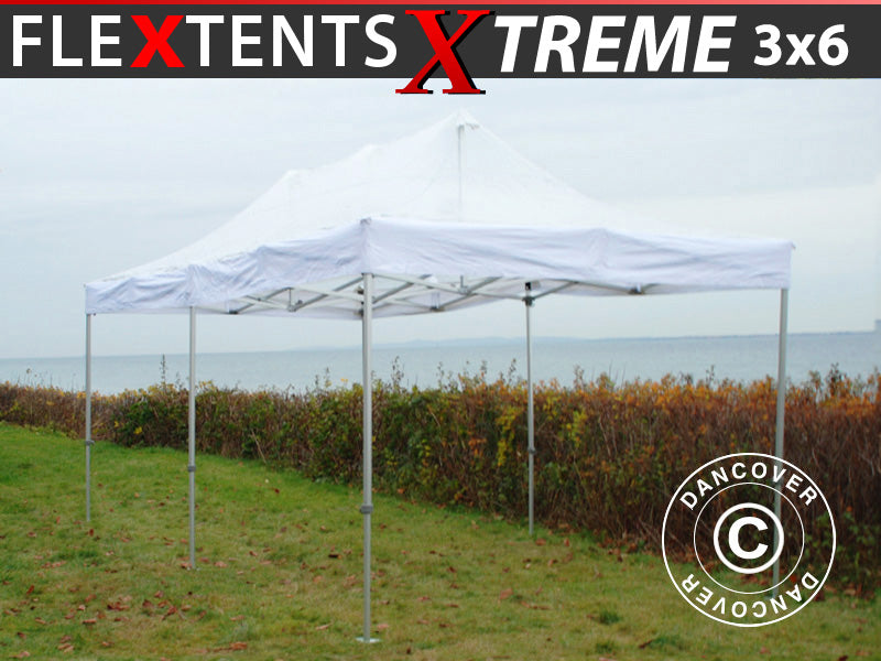 Snabbtält FleXtents Xtreme 50 3x6m Transparent