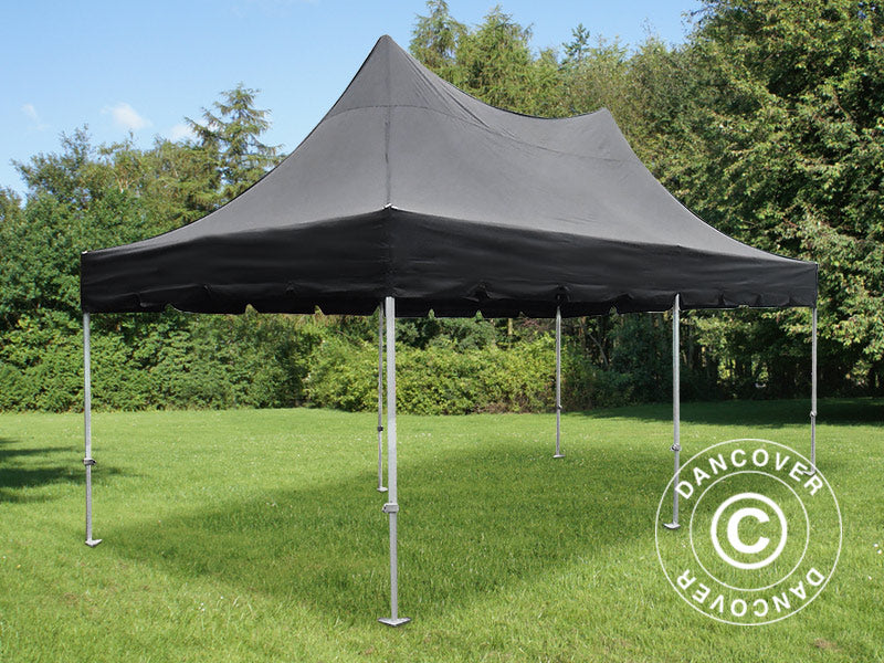 Snabbtält FleXtents PRO Peak Pagoda 3x6m Svart