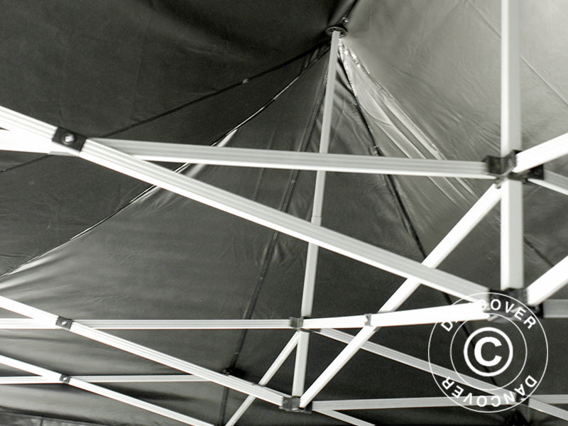 Snabbtält FleXtents PRO 3x6m Svart, Flamhämmande