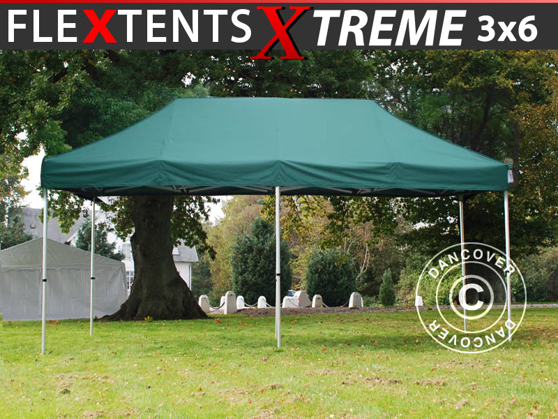 Snabbtält FleXtents Xtreme 60 3x6m Grön