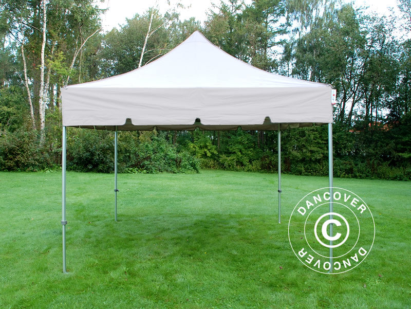 Snabbtält FleXtents PRO "Peaked" 4x4m Latte