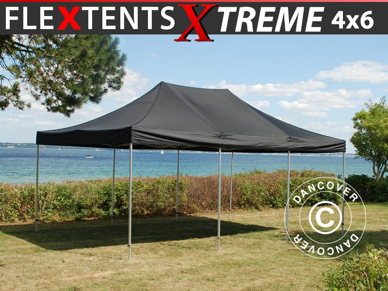 Snabbtält FleXtents Xtreme 50 4x6m Svart