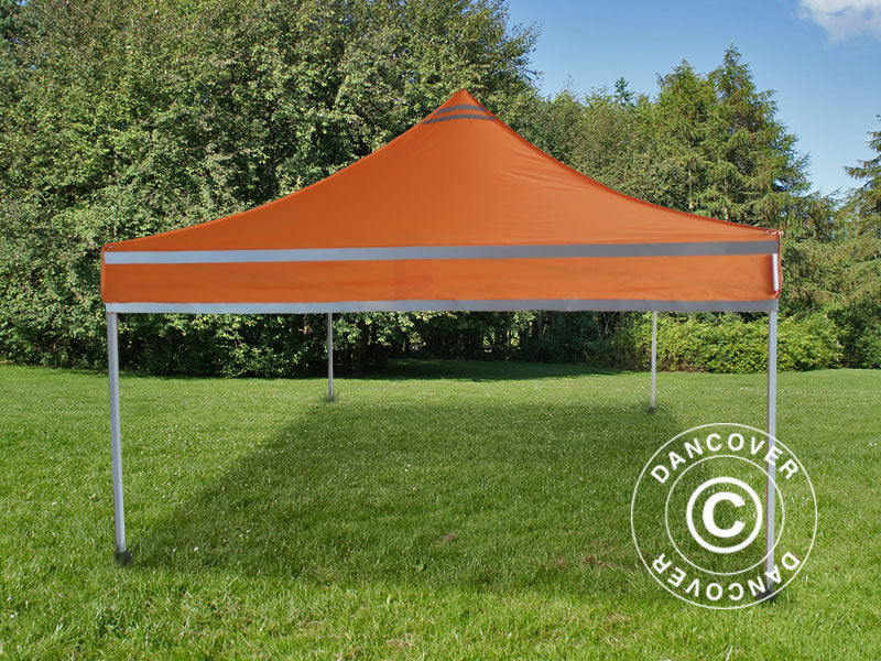 Snabbtält FleXtents PRO Arbetstält 3x3m Orange Reflexiva