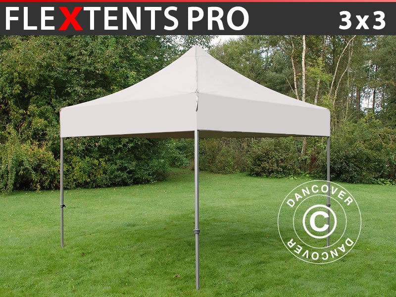 Snabbtält FleXtents PRO 3x3m Latte