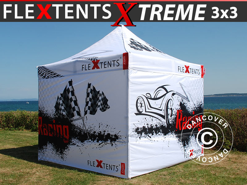 Snabbtält FleXtents Xtreme 50 Racing 3x3m, begränsad utgåva