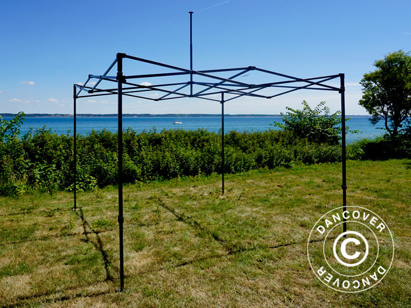 Snabbtält FleXtents Basic v.3, 3x3m Svart