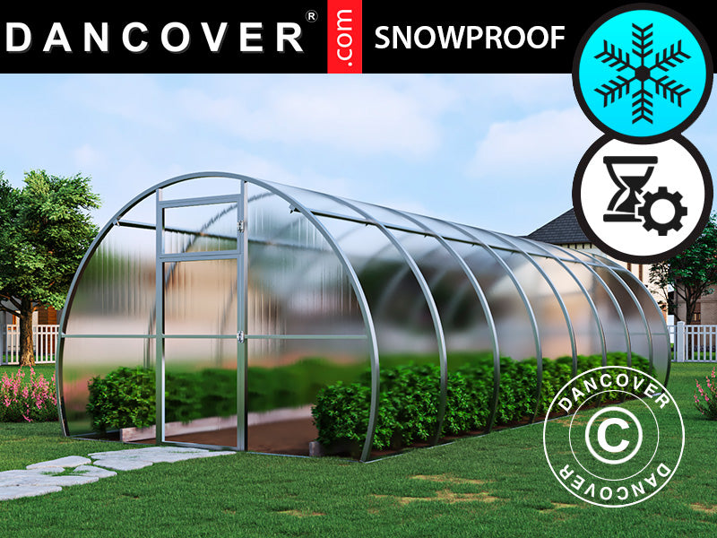 Greenhouse Strong NOVA 3x8m Silver