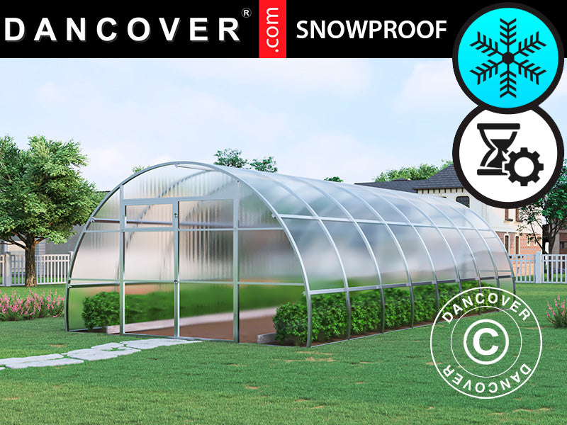 Greenhouse Strong NOVA 4x8m Silver
