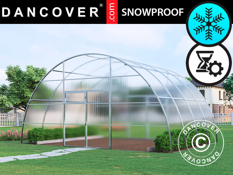 Greenhouse Strong NOVA 6x4m Silver