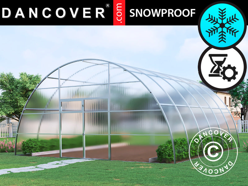 Greenhouse Strong NOVA 6x6m Silver