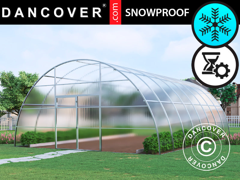 Greenhouse Strong NOVA 6x8m Silver