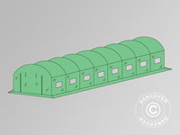 Överdrag för Tunnelväxthus, 4x10,6x2m, 140g/m² PE, Grön