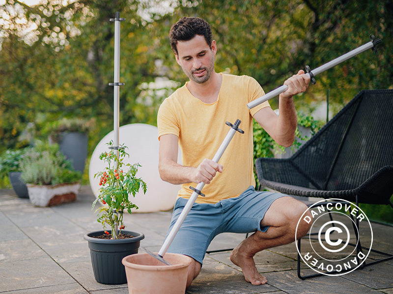 Klätterstöd, TOMATO BUDDY, Antracit/Silver
